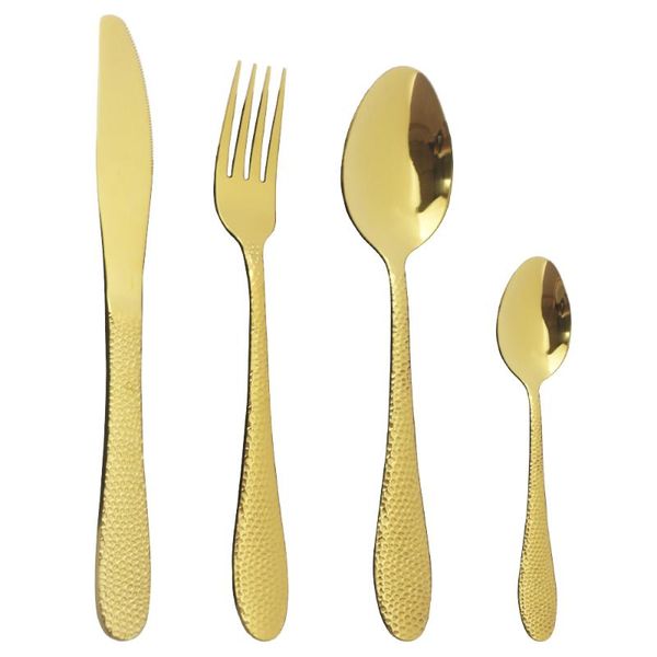 4/8/16pcs gold cutlery set stainless steel dinnerware set knife fork coffee spoon dinner tableware home kitchen flatware
4/8/16pcs gold cutlery set stainless steel dinnerware set knife fork coffee spoon dinner tableware home kitchen flatware