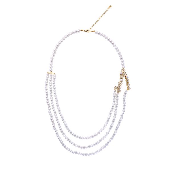 new arrival fashion necklace long vintage adjustable acrylic pearl layer necklace for women handmade date gift jewelry, Silver
new arrival fashion necklace long vintage adjustable acrylic pearl layer necklace for women handmade date gift jewelry, Silver