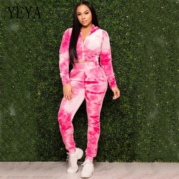 yeya woman sportwear tie dye print two piece set zipper hoodies jogger pants suit tracksuit autumn matching set outfits, Gray
yeya woman sportwear tie dye print two piece set zipper hoodies jogger pants suit tracksuit autumn matching set outfits, Gray