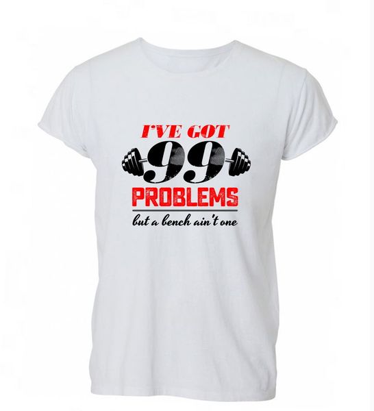 2019 100% cotton 99 problems but bench ain't one gyms workout t shirt tshirt mens womens gift
2019 100% cotton 99 problems but bench ain't one gyms workout t shirt tshirt mens womens gift