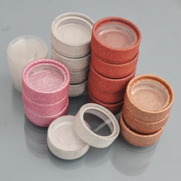 100pcs wholesale false eyelash box packaging lash boxes custom own logo fake 3d mink eyelashes round glitter case faux cils
100pcs wholesale false eyelash box packaging lash boxes custom own logo fake 3d mink eyelashes round glitter case faux cils