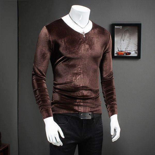 2020 v-neck long sleeve t-shirt men autumn winter solid slim fit t-shirts soft casual tshirt homme1, White;black
2020 v-neck long sleeve t-shirt men autumn winter solid slim fit t-shirts soft casual tshirt homme1, White;black