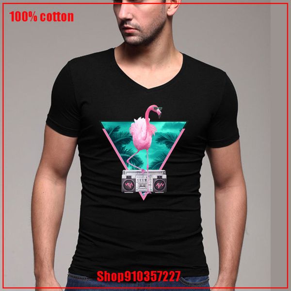 100% cotton 2020 summer v-neck t-shirts men streetwear miami flamingo birds tees men personalized short sleeves
100% cotton 2020 summer v-neck t-shirts men streetwear miami flamingo birds tees men personalized short sleeves