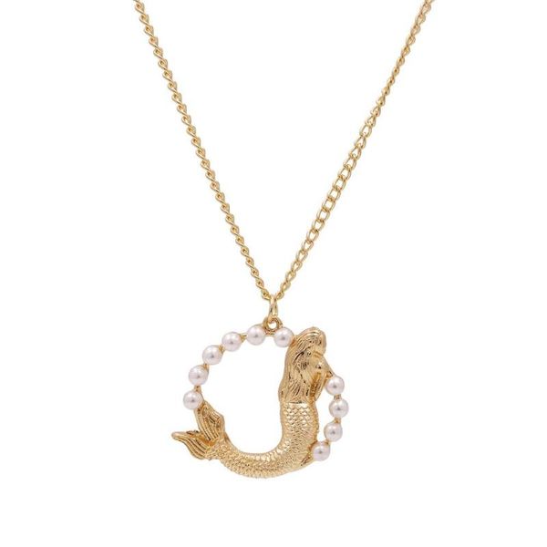 pendant necklaces high-end round pearl necklace accessories european and american style fish-shaped jewelry for women 2021, Silver
pendant necklaces high-end round pearl necklace accessories european and american style fish-shaped jewelry for women 2021, Silver