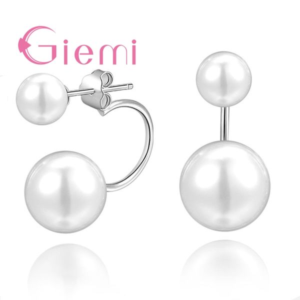 stud freshwater pearl earrings for women 925 sterling silver double balls wedding accessory jewelry big promotion, Golden;silver
stud freshwater pearl earrings for women 925 sterling silver double balls wedding accessory jewelry big promotion, Golden;silver