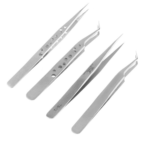 1pc stainless steel professional anti-static false eyelash tweezers eyelash extension clip nail deco plier women eye lashes tool
1pc stainless steel professional anti-static false eyelash tweezers eyelash extension clip nail deco plier women eye lashes tool
