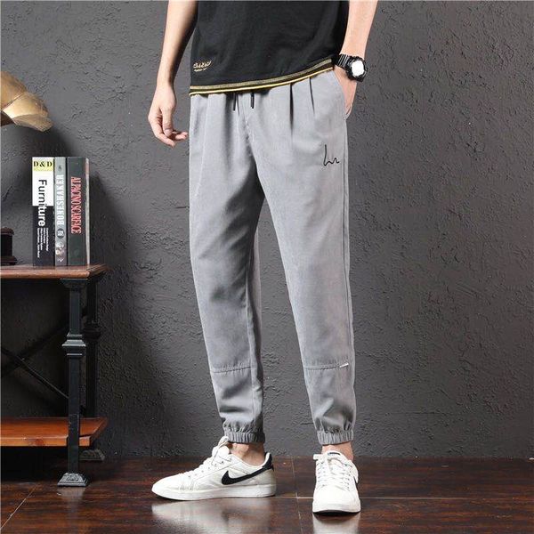 men's pants autumn winter fashion men casual sports harem elastic waist cargo ankle-length loose sweatpants, Black
men's pants autumn winter fashion men casual sports harem elastic waist cargo ankle-length loose sweatpants, Black