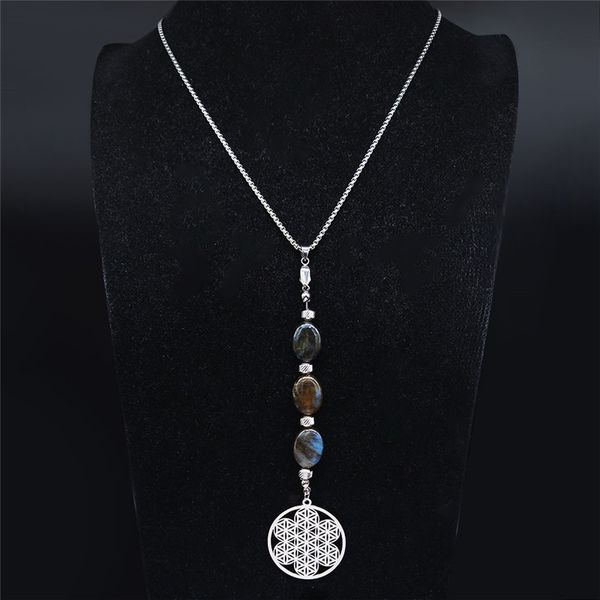 yoga flower of life flash stone stainless steel statement necklace women silver color long necklace jewelry collar nxs04
yoga flower of life flash stone stainless steel statement necklace women silver color long necklace jewelry collar nxs04