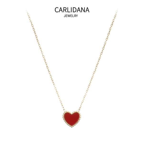 carlidana small red heart red and black double-sided peach heart pendant clavicle chain necklace korean version simple ins, Silver
carlidana small red heart red and black double-sided peach heart pendant clavicle chain necklace korean version simple ins, Silver