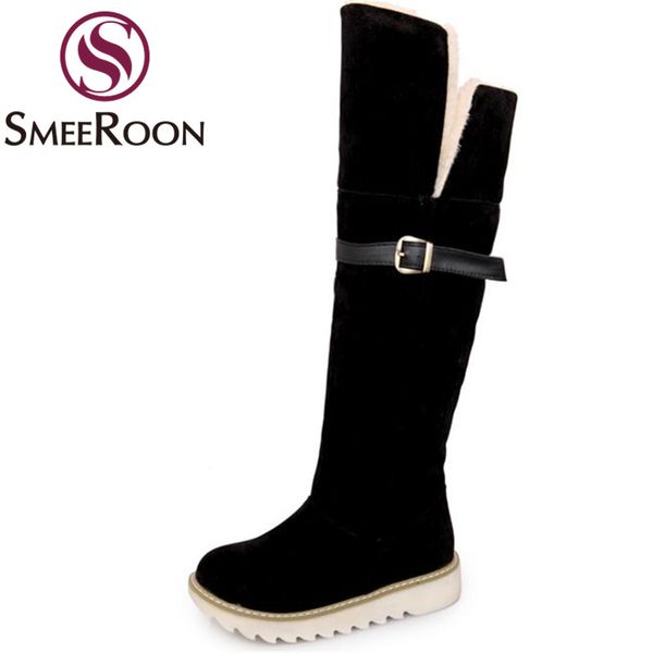 boots smeeroon 2021 buckle over the knee for women low heels thigh high campus keep warm winter simple shoes, Black
boots smeeroon 2021 buckle over the knee for women low heels thigh high campus keep warm winter simple shoes, Black