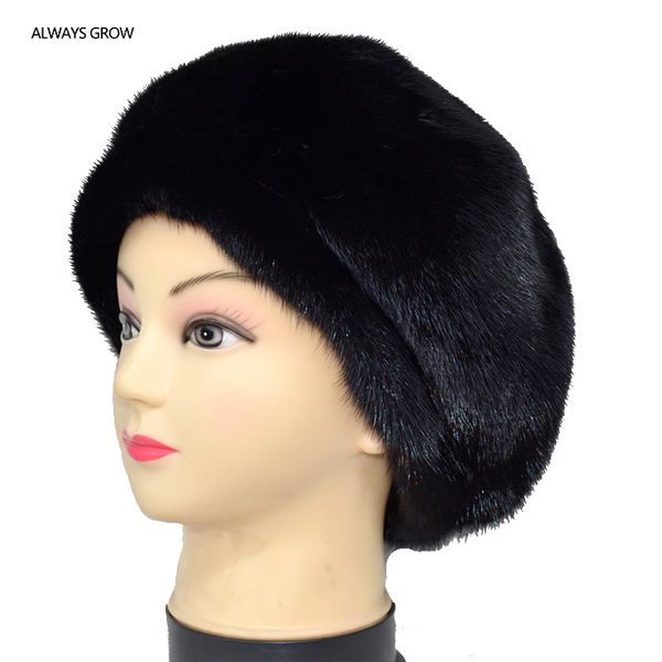 winter women whole mink hat nature color warm soft comfortable have three colors and, Blue;gray
winter women whole mink hat nature color warm soft comfortable have three colors and, Blue;gray