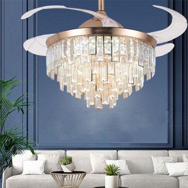 led ceiling fan lights luxury crystal ventilador de techo 42 inch nordic ceiling fans with lights dimmable remote control light
led ceiling fan lights luxury crystal ventilador de techo 42 inch nordic ceiling fans with lights dimmable remote control light