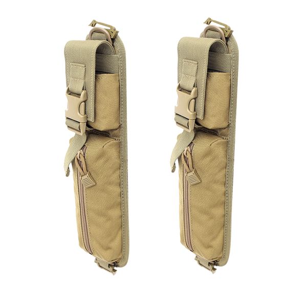 1 pair backpack shoulder strap molle accessory pouch, multi-purpose holder shoulder strap bag hunting tools pouch, (backpack not included
1 pair backpack shoulder strap molle accessory pouch, multi-purpose holder shoulder strap bag hunting tools pouch, (backpack not included