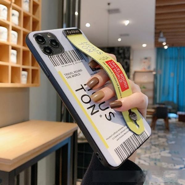 ins label bar code wrist strap case for iphone 11 pro xr xs max x xs 6 se2 7 8 plus simple letter ticket hard phone holder cover
ins label bar code wrist strap case for iphone 11 pro xr xs max x xs 6 se2 7 8 plus simple letter ticket hard phone holder cover