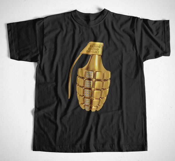 2019 men's fashion t-shirt bling bling boom s-xxl granate gangster diamonds gold criminal pistole summer style
2019 men's fashion t-shirt bling bling boom s-xxl granate gangster diamonds gold criminal pistole summer style