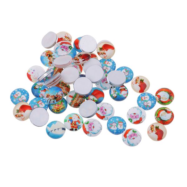 50 pieces 10mm mixed patterns christmas series printed glass half round/dome cabochons for jewelry making findings
50 pieces 10mm mixed patterns christmas series printed glass half round/dome cabochons for jewelry making findings