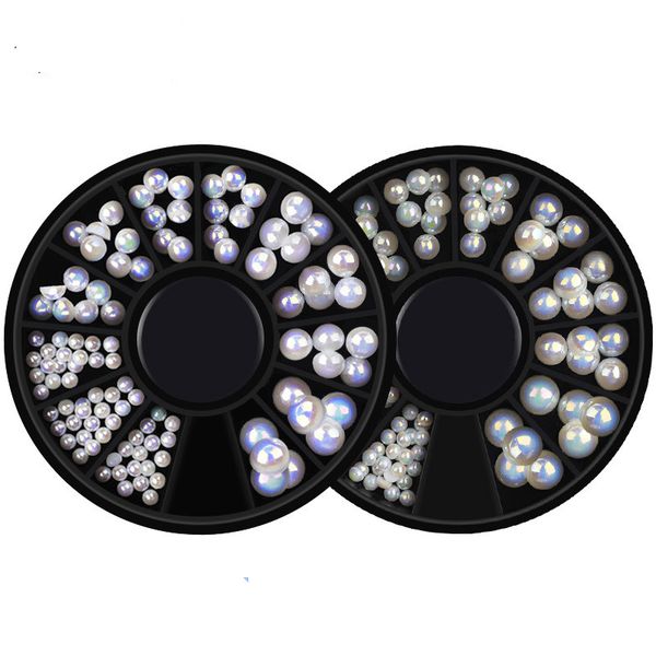 nail art decorations 12 grid/set ab transparent white pink color round acrylic bead loose spacer beads for jewelry making diy bracelet, Silver;gold
nail art decorations 12 grid/set ab transparent white pink color round acrylic bead loose spacer beads for jewelry making diy bracelet, Silver;gold