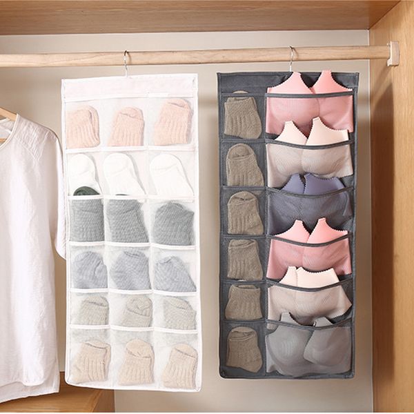 storage boxes & bins 1pcs wardrobe underwear socks buggy hanging bag wall decoration dormitory double-sided
storage boxes & bins 1pcs wardrobe underwear socks buggy hanging bag wall decoration dormitory double-sided