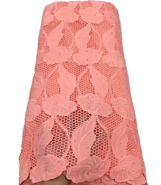ribbon african cord lace fabric with stones eyelet holes water soluble tulle nigerian ts9522, Pink;blue
ribbon african cord lace fabric with stones eyelet holes water soluble tulle nigerian ts9522, Pink;blue