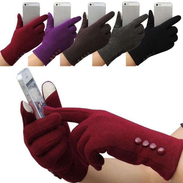 button purple solid elegant nylon mittens winter outdoor sport warm hand gloves fashion womens glove rekawiczki damskie, Blue;gray
button purple solid elegant nylon mittens winter outdoor sport warm hand gloves fashion womens glove rekawiczki damskie, Blue;gray