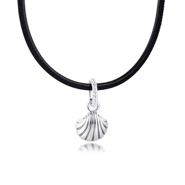black leather seashell choker necklace for women 925 sterling silver collier jewelry female choker necklace jewellry fine
black leather seashell choker necklace for women 925 sterling silver collier jewelry female choker necklace jewellry fine