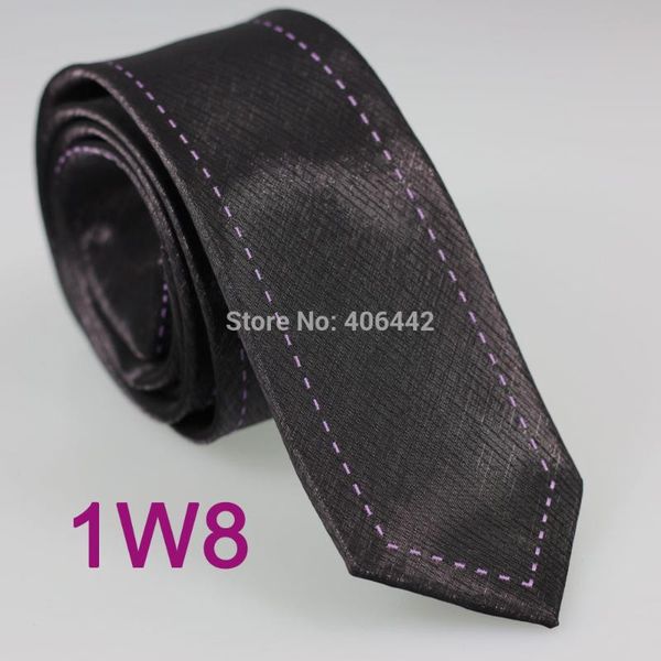 2020 yibei coachella black purple shiner tie for men dashed border gravata masculina slim narrow skinny cravate party dresses, Blue;purple 
2020 yibei coachella black purple shiner tie for men dashed border gravata masculina slim narrow skinny cravate party dresses, Blue;purple