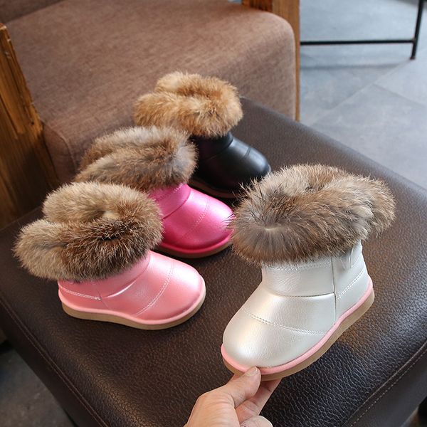 girls snow boots winter warm fashion boots children rabbit fur soft bottom toddler' cotton shoes white, Black;grey
girls snow boots winter warm fashion boots children rabbit fur soft bottom toddler' cotton shoes white, Black;grey