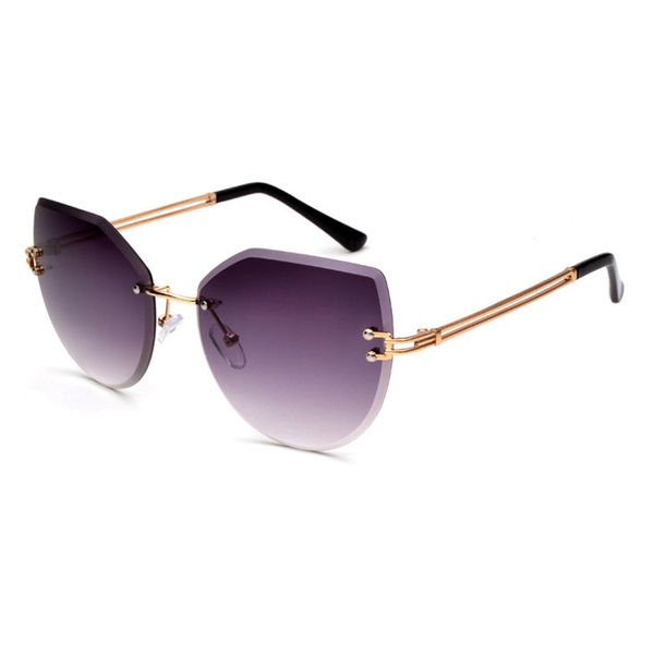 keepioneer rimless sunglasses women goggles oversize diamond cutting lens brand designer shades gradient metal lady sunglasses, White;black
keepioneer rimless sunglasses women goggles oversize diamond cutting lens brand designer shades gradient metal lady sunglasses, White;black