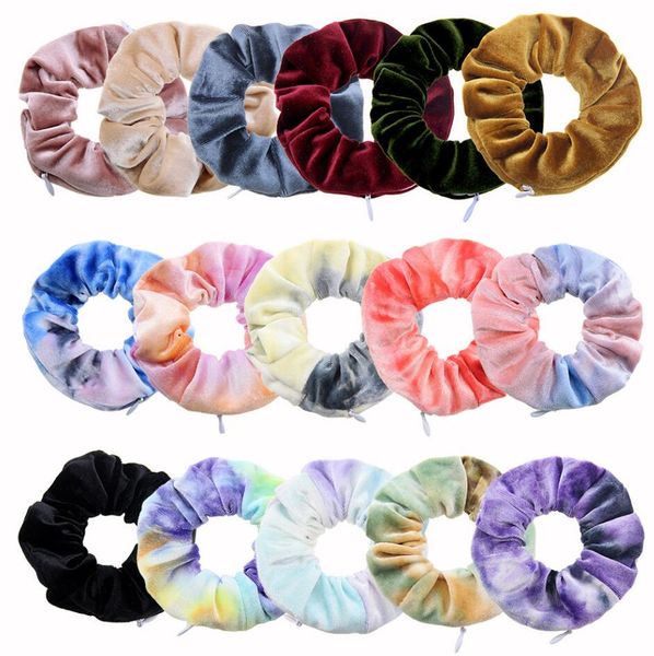 women zipper scrunchies tie dye velvet pleuche scrunchy flannel kids hair ties ropes elastic hair band holder girls ponytail pocket d91506, Slivery;white
women zipper scrunchies tie dye velvet pleuche scrunchy flannel kids hair ties ropes elastic hair band holder girls ponytail pocket d91506, Slivery;white