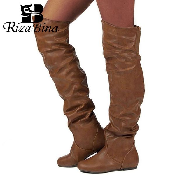 boots rizabina plus size 34-43 thigh high women european style over the knee autumn winter keep warm flats shoes, Black
boots rizabina plus size 34-43 thigh high women european style over the knee autumn winter keep warm flats shoes, Black