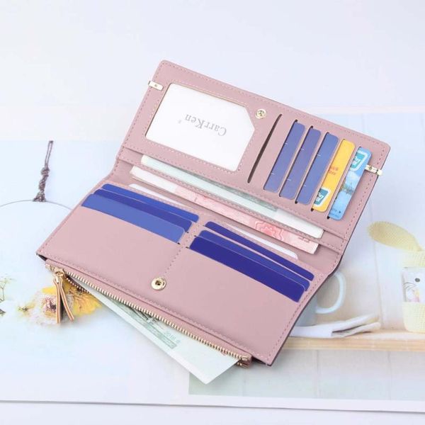 women long wallet fashion zipper buckle bag multicolor wallet splicing wild coin purse rectangle clutch folding, Red;black
women long wallet fashion zipper buckle bag multicolor wallet splicing wild coin purse rectangle clutch folding, Red;black