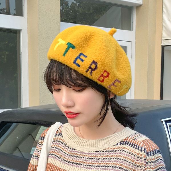 autumn winter warm wool blend beret women french artist beanie hat cap flat cap girls warmers fedora painter newsboy hat, Blue;gray
autumn winter warm wool blend beret women french artist beanie hat cap flat cap girls warmers fedora painter newsboy hat, Blue;gray