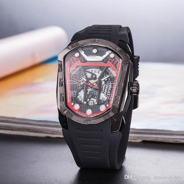 fashion creative luxury designer mens watches irregular shape phantom hollowed quartz calendar sports rubber strap watch wristwatches, Slivery;brown
fashion creative luxury designer mens watches irregular shape phantom hollowed quartz calendar sports rubber strap watch wristwatches, Slivery;brown