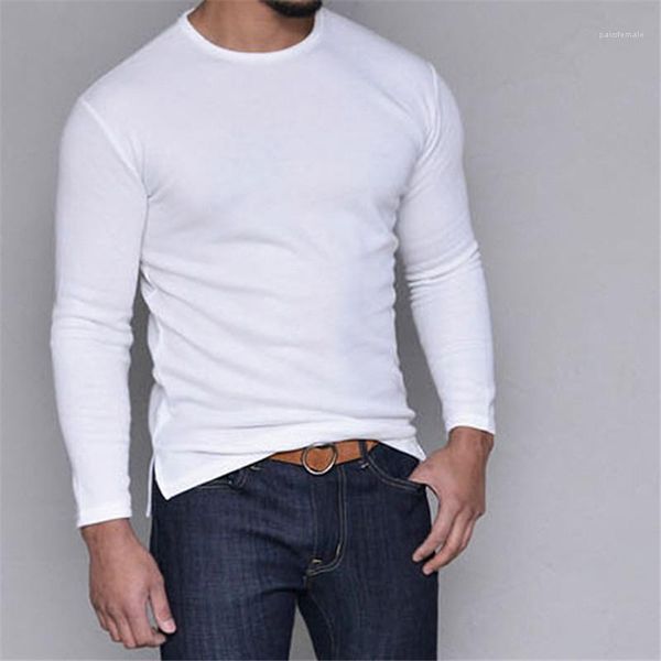 mens casual solid color long sleeve crew neck split tshirt основные mens стиль одежды hot style дизайнер tshirt, White;black
mens casual solid color long sleeve crew neck split tshirt основные mens стиль одежды hot style дизайнер tshirt, White;black