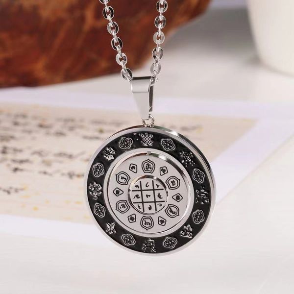 black constellation chart pendant for men gold-color vintage stainless steel pendants necklaces, Silver
black constellation chart pendant for men gold-color vintage stainless steel pendants necklaces, Silver