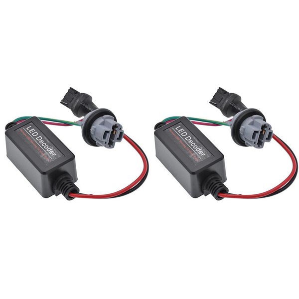 2 pcs 7440 car led decoder warning error canceller turn signal light lamp anti flicker load resistors
2 pcs 7440 car led decoder warning error canceller turn signal light lamp anti flicker load resistors