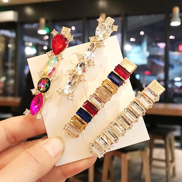 hair clips & barrettes luxury crystal hairpin for women wedding jewelry gifts waterdrop square jewelries color stones fringe hairpins, Golden;silver
hair clips & barrettes luxury crystal hairpin for women wedding jewelry gifts waterdrop square jewelries color stones fringe hairpins, Golden;silver