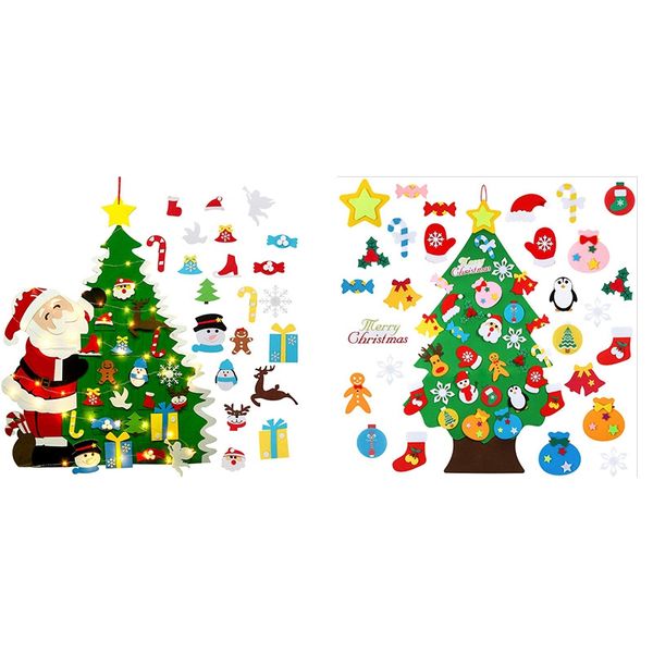 DIY Felt Christmas Tree Set, Children's Decoration, Christmas Gifts, New Year's Door Wall Hanging Decoration
DIY Felt Christmas Tree Set, Children's Decoration, Christmas Gifts, New Year's Door Wall Hanging Decoration