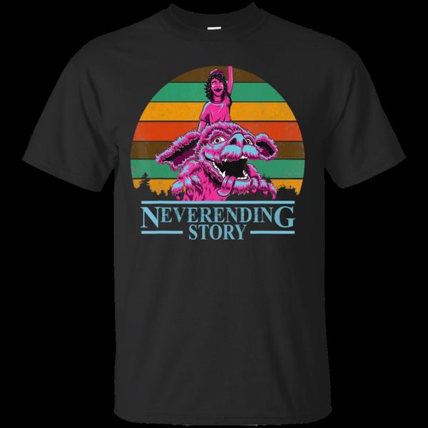 neverending story mens black size s-3xl t-shirt men women tee shirt