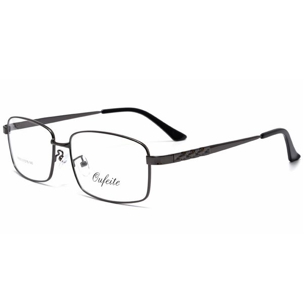 61-18-140 metal glasses frame men's full frame glasses big face eyeglasses fixing device square prescription customization, Black
61-18-140 metal glasses frame men's full frame glasses big face eyeglasses fixing device square prescription customization, Black