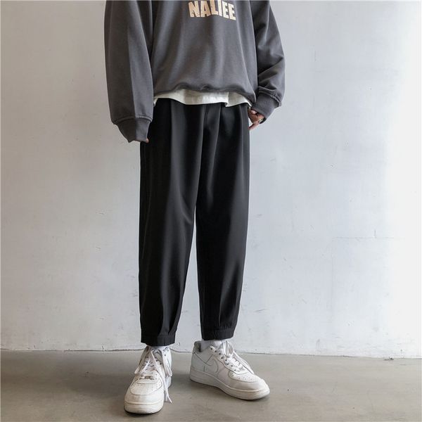 men's pants black grey harem men casual baggy plus size korean streetwear trousers hip hop solid fashion sweatpants drawstring
men's pants black grey harem men casual baggy plus size korean streetwear trousers hip hop solid fashion sweatpants drawstring