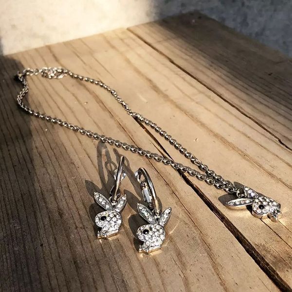 pendant necklaces harajuku rhinestones stainless steel necklace personality punk for women fashion jewelry, Silver
pendant necklaces harajuku rhinestones stainless steel necklace personality punk for women fashion jewelry, Silver