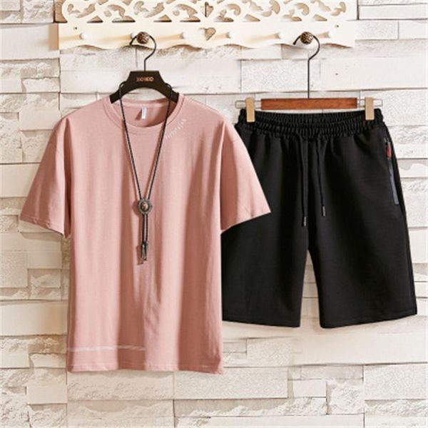 men designer loose sleeves tshirt sets thin tracksuits urban casual round neck short sleeve suits two piece sports pants, Gray
men designer loose sleeves tshirt sets thin tracksuits urban casual round neck short sleeve suits two piece sports pants, Gray