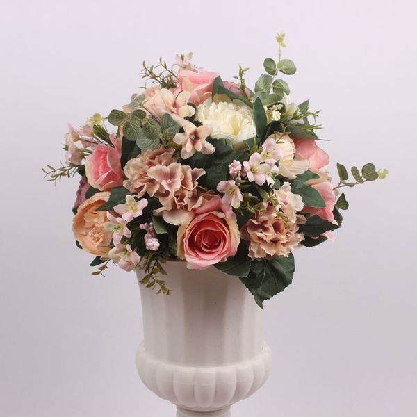 spr 35cm wedding table center flower ball road lead artificial flore centerpiece party home event backdrop flower decoration 
spr 35cm wedding table center flower ball road lead artificial flore centerpiece party home event backdrop flower decoration
