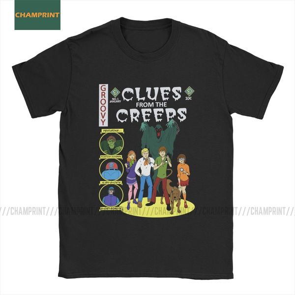 men t-shirt clues from the creeps scooby doo cotton tee shirt short sleeve mystery machine shaggy dog t shirts crewneck
men t-shirt clues from the creeps scooby doo cotton tee shirt short sleeve mystery machine shaggy dog t shirts crewneck