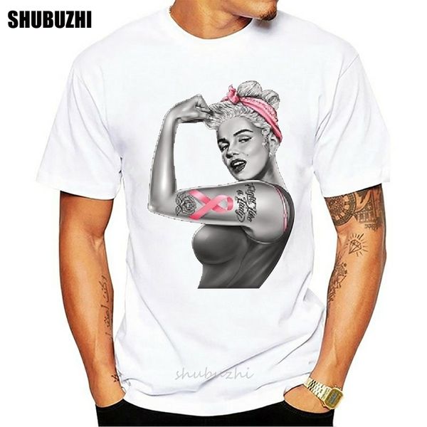 pinup мэрилин монро розовая лента t-shirt рак молочной железы осведомленности мужская майка мода футболки мужчин хлопка марки teeshirt
pinup мэрилин монро розовая лента t-shirt рак молочной железы осведомленности мужская майка мода футболки мужчин хлопка марки teeshirt