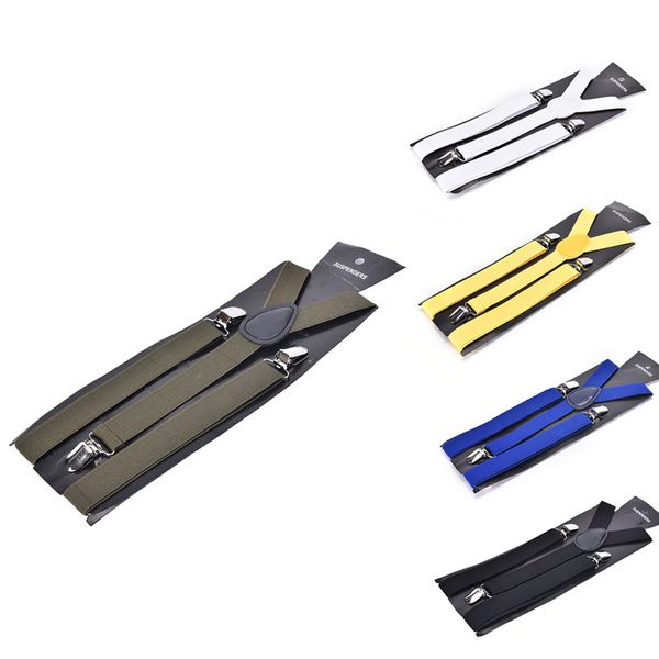 men's suits candy color suspenders men 3 clip buckle suspenders for women belt strap adjustable shirts braces, Black;white
men's suits candy color suspenders men 3 clip buckle suspenders for women belt strap adjustable shirts braces, Black;white