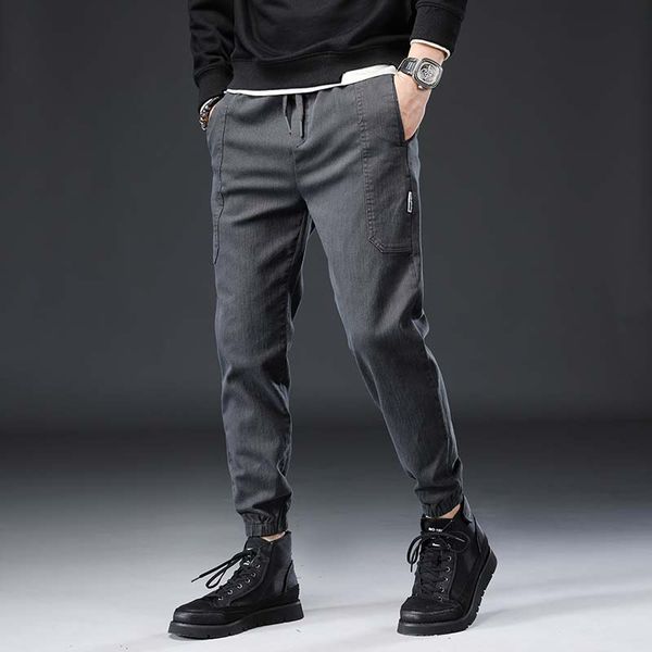 men's pants solid black gray brown denim fabric mens harem 2021 autumn winter man loose jeans male trousers
men's pants solid black gray brown denim fabric mens harem 2021 autumn winter man loose jeans male trousers