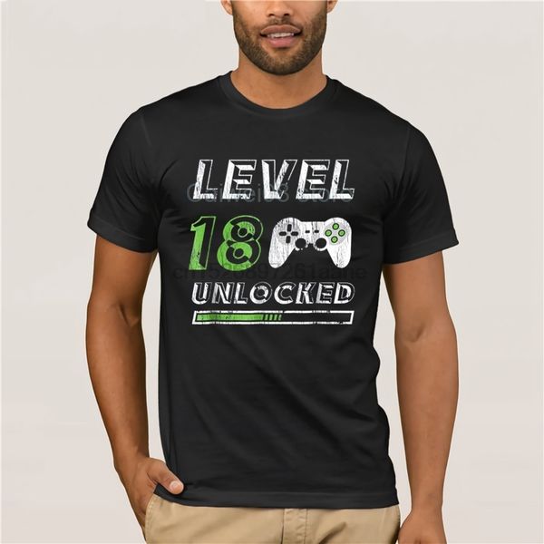 men cool short-sleeve t-shirt level 18 unlocked 18 year old funny genuine cotton jersey cotton fashion 2019 trend t-shirt
men cool short-sleeve t-shirt level 18 unlocked 18 year old funny genuine cotton jersey cotton fashion 2019 trend t-shirt