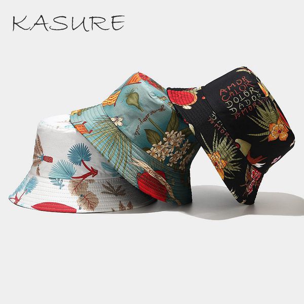 kasure summer beach reversible bucket hats outdoor cotton flower wide brim fisherman sun hat floral panama holiday cap, Blue;gray
kasure summer beach reversible bucket hats outdoor cotton flower wide brim fisherman sun hat floral panama holiday cap, Blue;gray